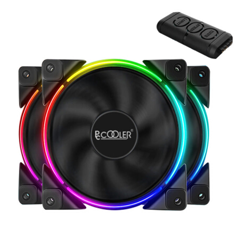 RGB-CPU-Lüfter 12 cm mit hydraulischem Lager | LuxeStyle