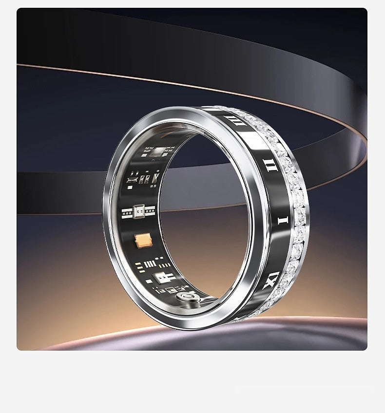 Intelligenter Ring mit Edelstein