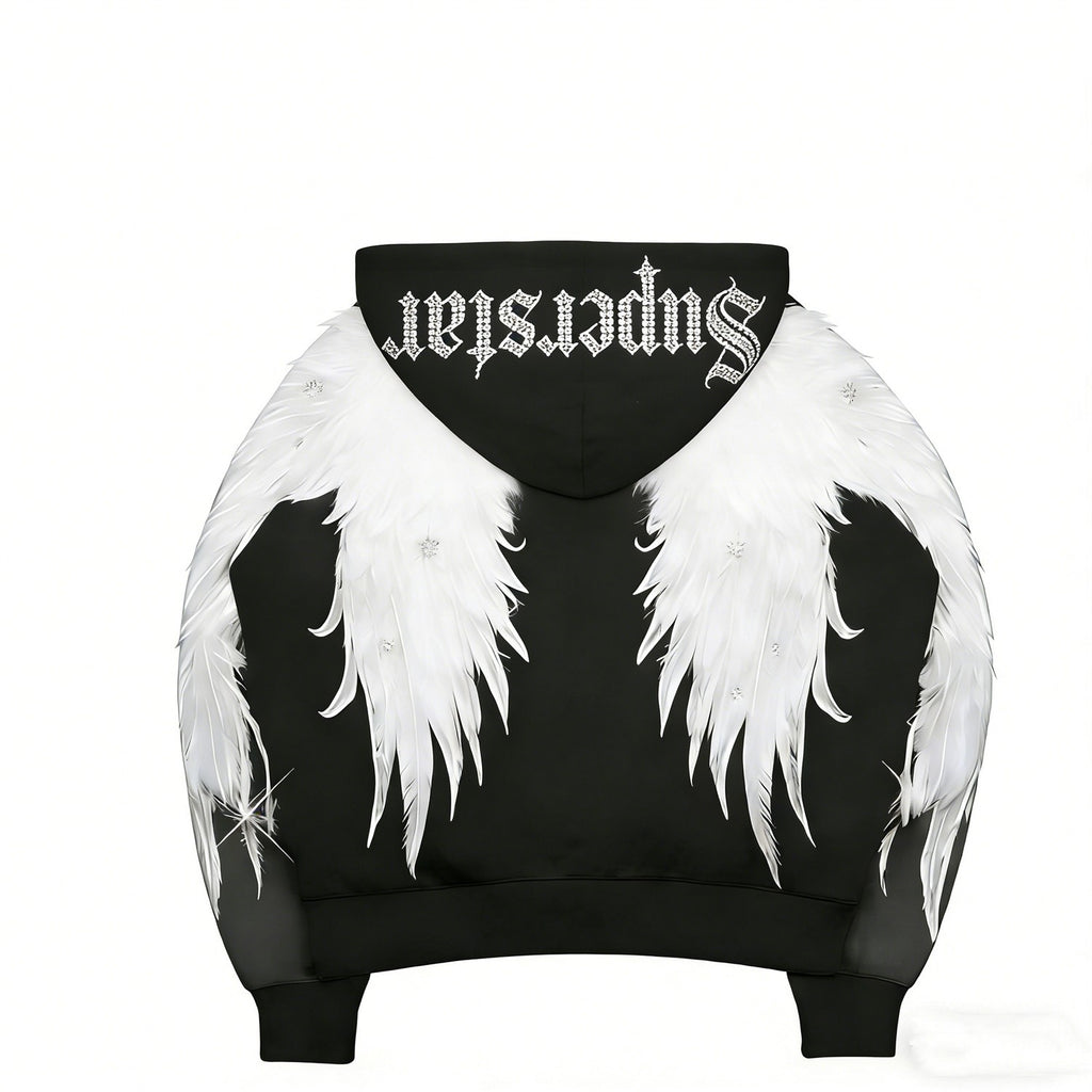 Casual Print-Pullover aus Polyester