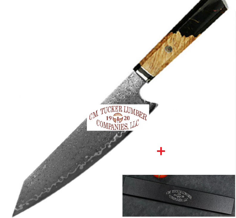 Damastmesser für Japanische Küche – Bild 8 | LuxeStyle