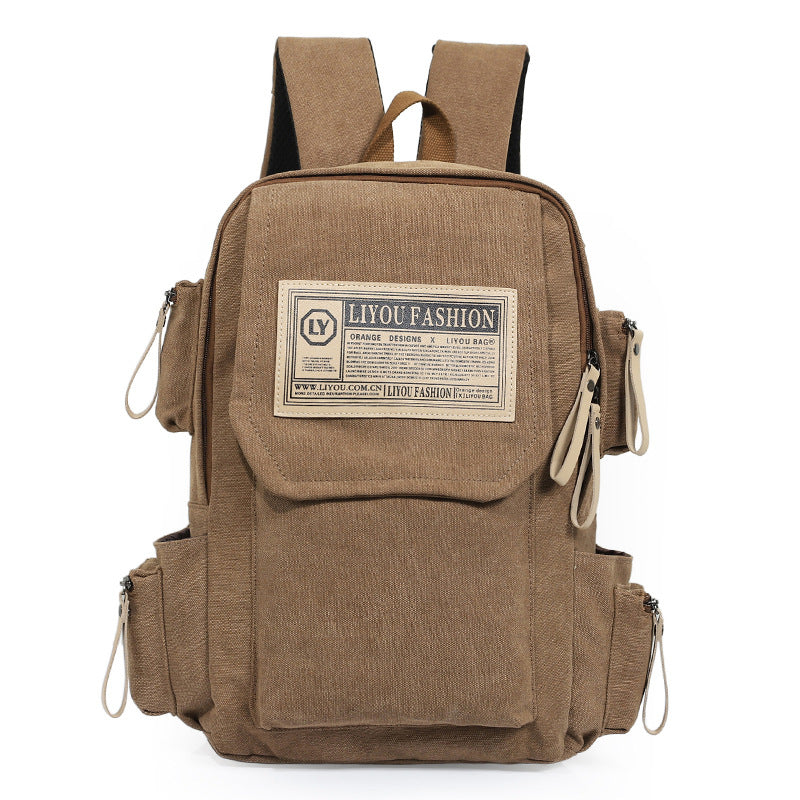 Leinen Freizeit-Sport-Reiserucksack | LuxeStyle