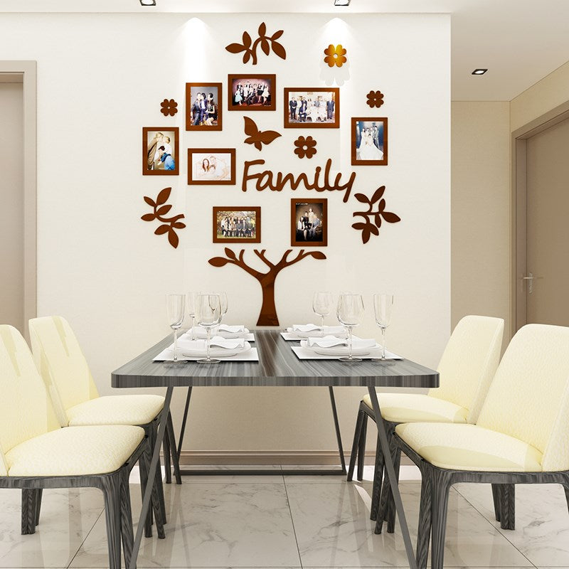 Fotorahmen Baum 3D Wandsticker – Bild 3 | LuxeStyle