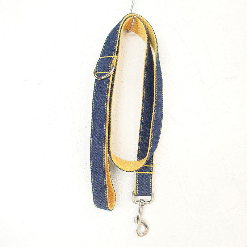 Halsband-Set mit Fliege "Yellow Cowboy" | LuxeStyle