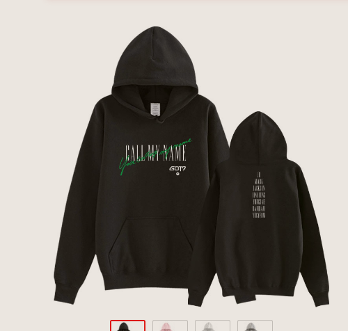 GOT7 Baumwoll-Hoodie