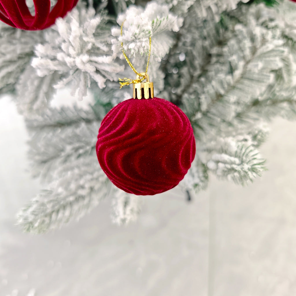 30er-Set Weihnachtskugeln, 6 cm – Bild 5 | LuxeStyle