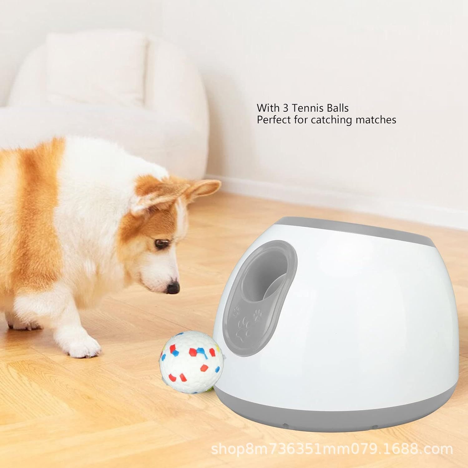 Futterball-Spender für Hunde – 3-stufig verstellbar