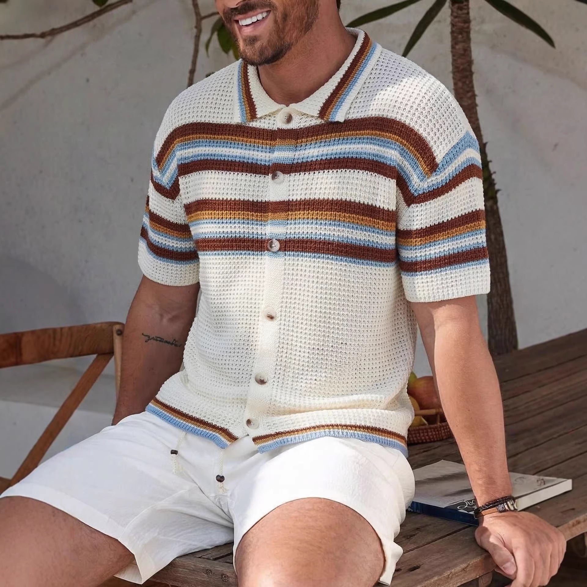 Retro-Polo-Shirt