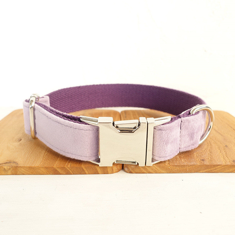 Halsband- und Leinen-Set aus Kaschmirimitat | LuxeStyle