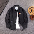 Herren Jeanshemd-Jacke mit langen Ärmeln – Bild 6 | LuxeStyle