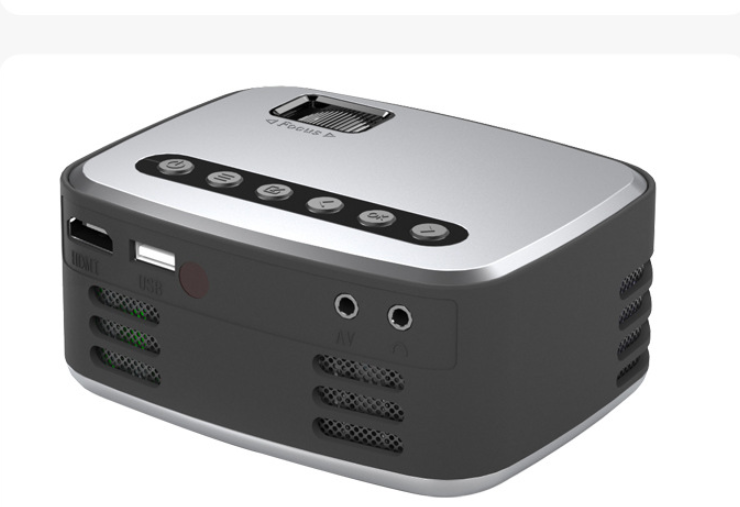 Mini LED Heimkino-Projektor Schwarz | LuxeStyle