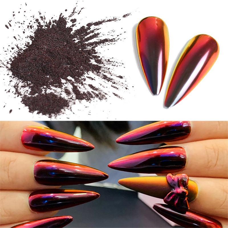 Chamäleon-Nagelpuder mit Spiegeleffekt – Bild 2 | LuxeStyle