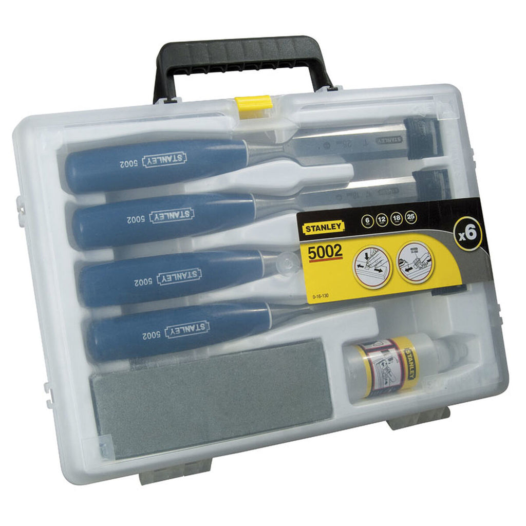 Meissel-Set Stanley 5002 Holz 6, 12, 18, 25 mm 4 Stücke