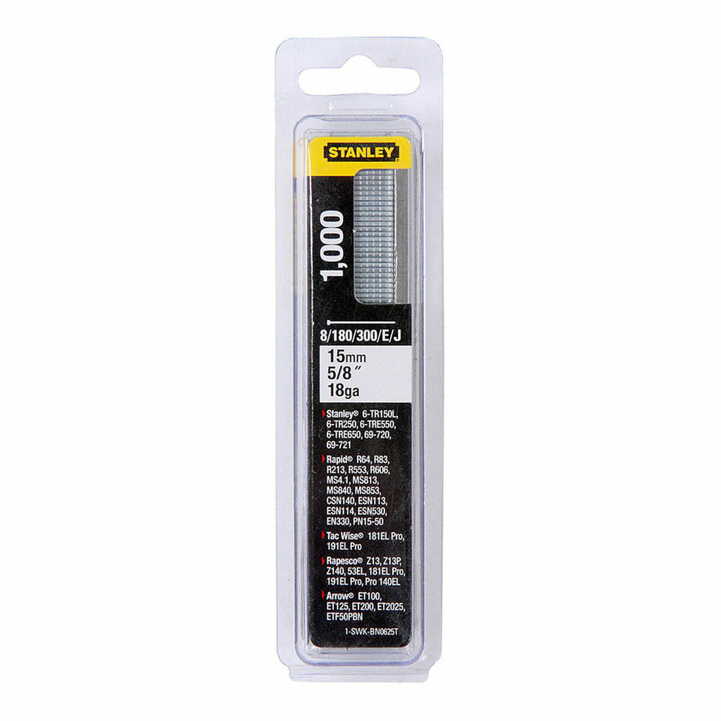 Nägel Stanley 1-swk-bn0625t 1000 Unidades 15 mm
