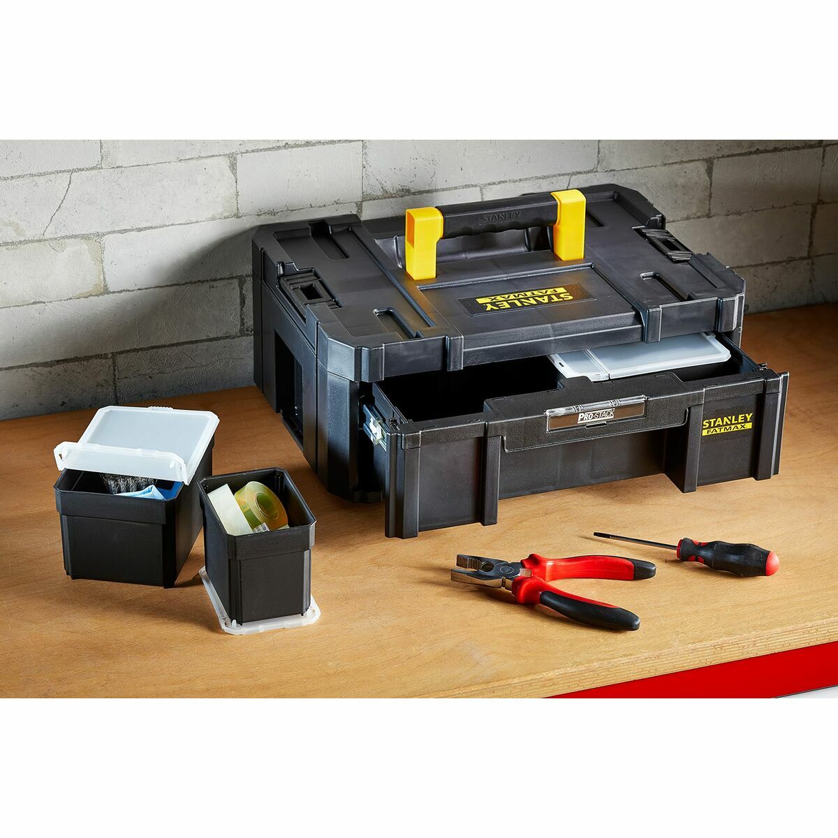Werkzeugkasten Stanley Polypropylen Kunststoff 1 Fächer