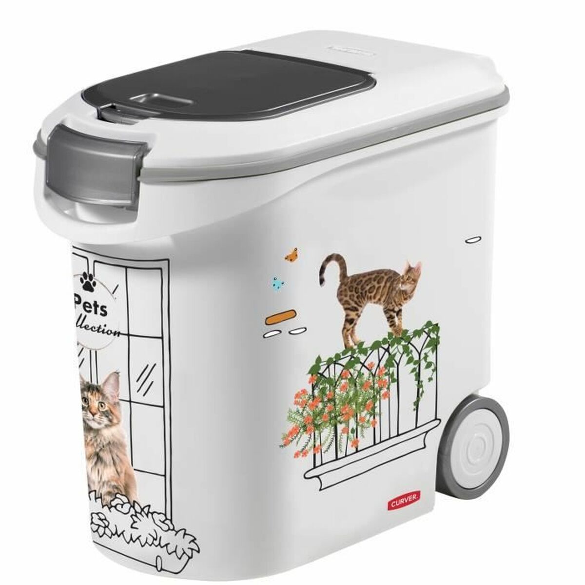 Lebensmittelbehälter Curver Weiss 35 L