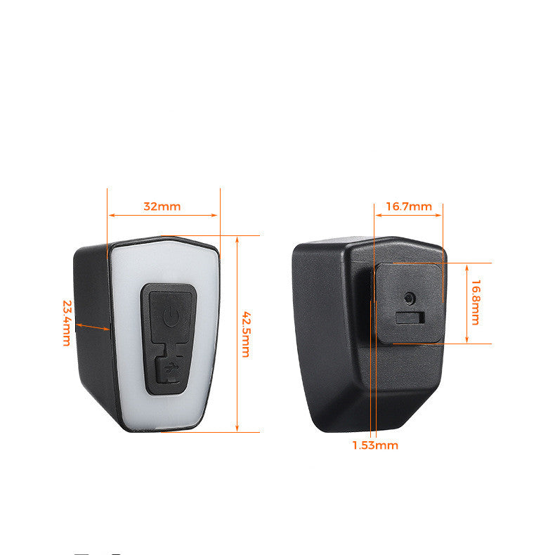 USB-Taillight für Helm und Sattel