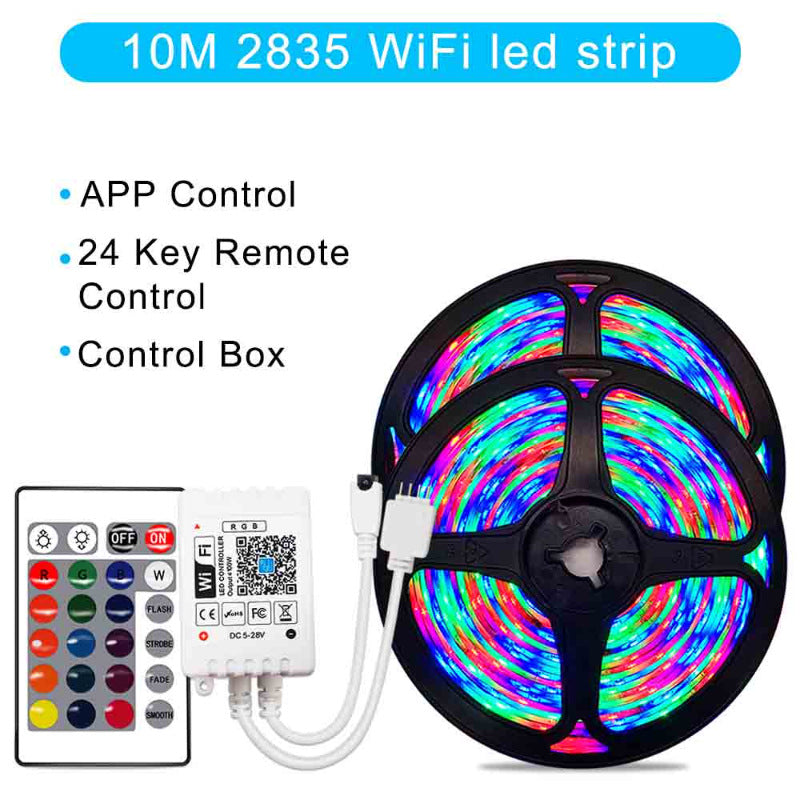 Smarter RGB LED Lichtstreifen mit WiFi-Steuerung – Bild 2 | LuxeStyle