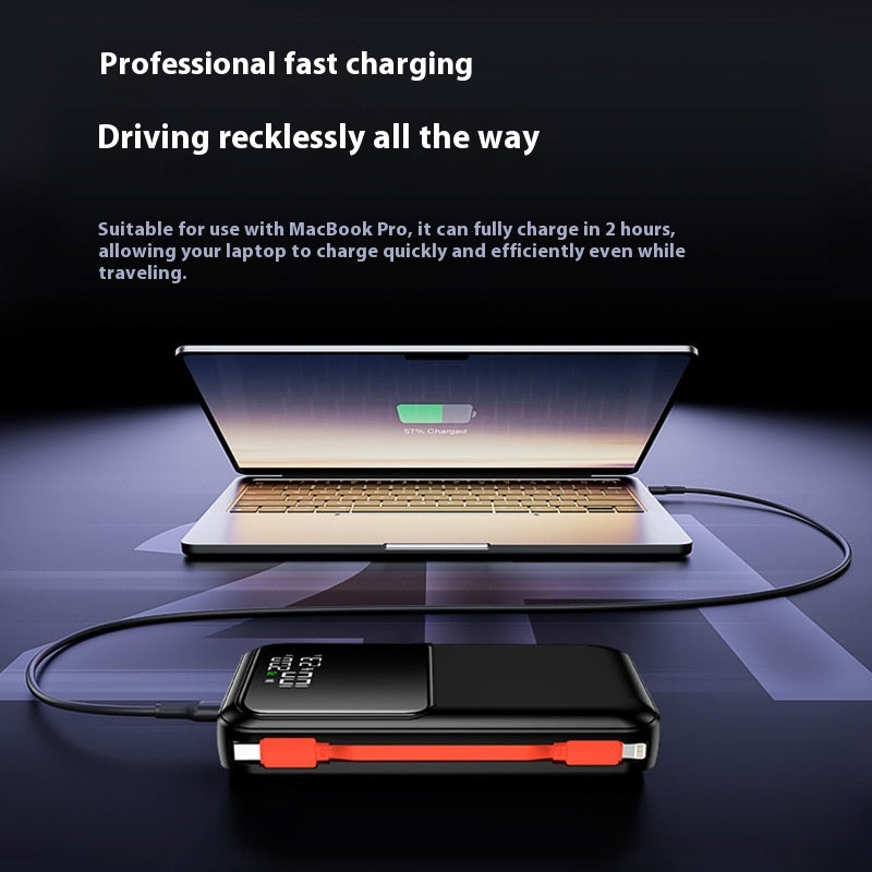 45W Power Bank mit Kabel, 20000 mAh