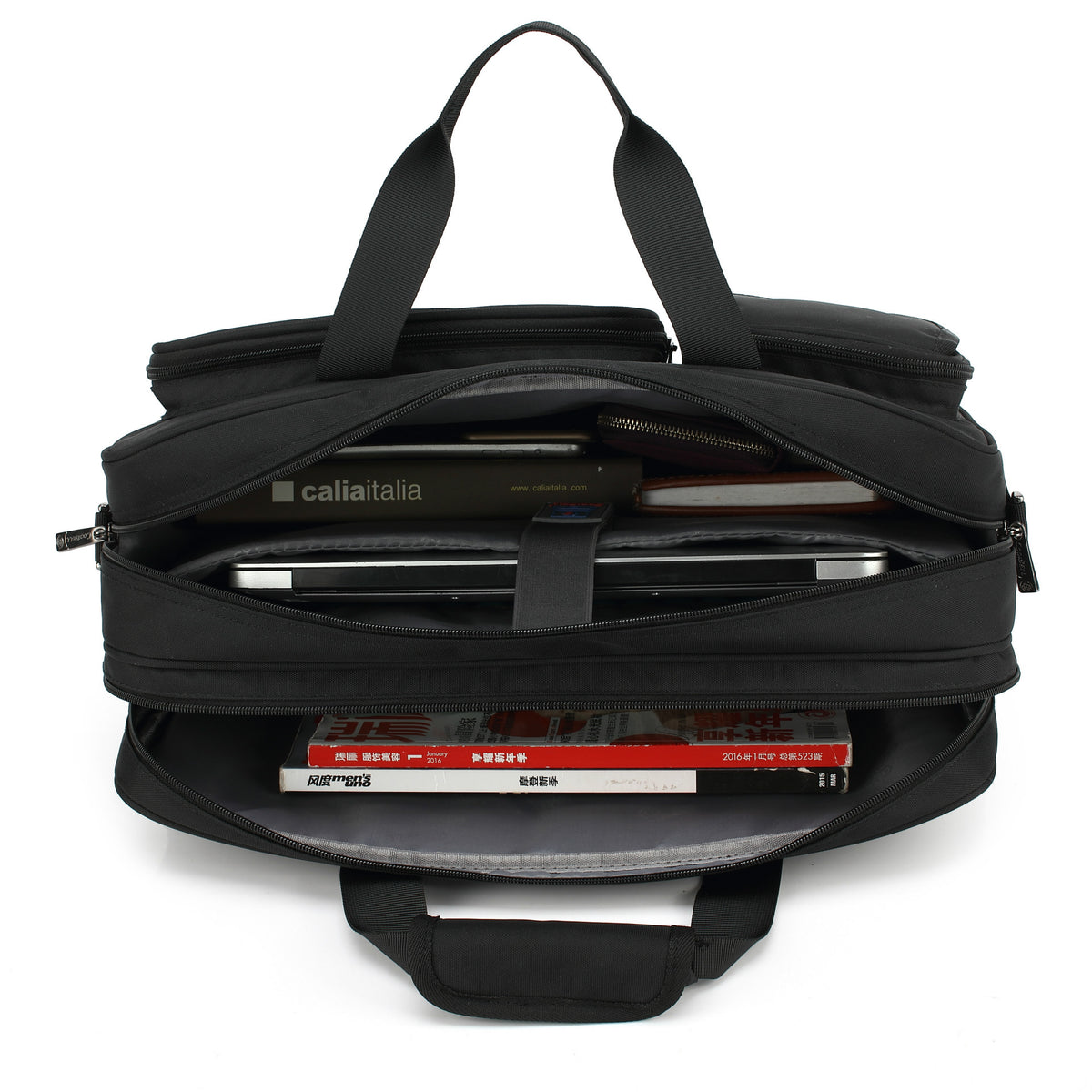 Laptop-Tasche Herren Schultertasche – Bild 3 | LuxeStyle