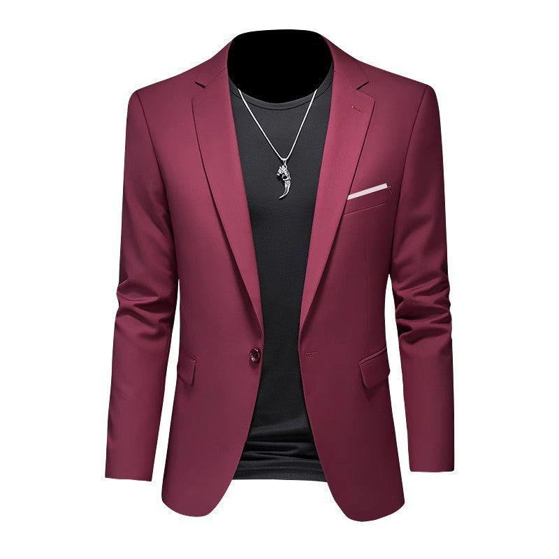 Herren Slim-Fit Blazer im koreanischen Stil