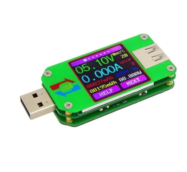 USB 2.0 Farbdisplay Tester mit Bluetooth