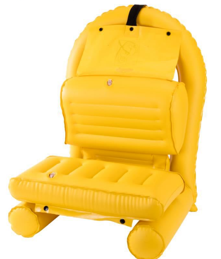 Aufblasbarer Kindersitz für das Auto