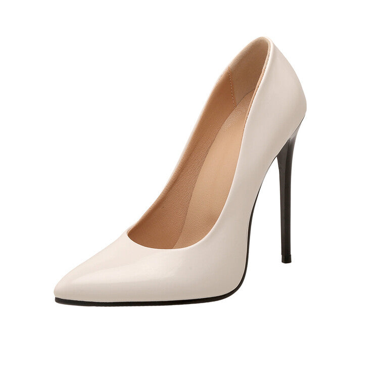 Xianyiduo Stiletto-Pumps mit spitzer Zehenpartie
