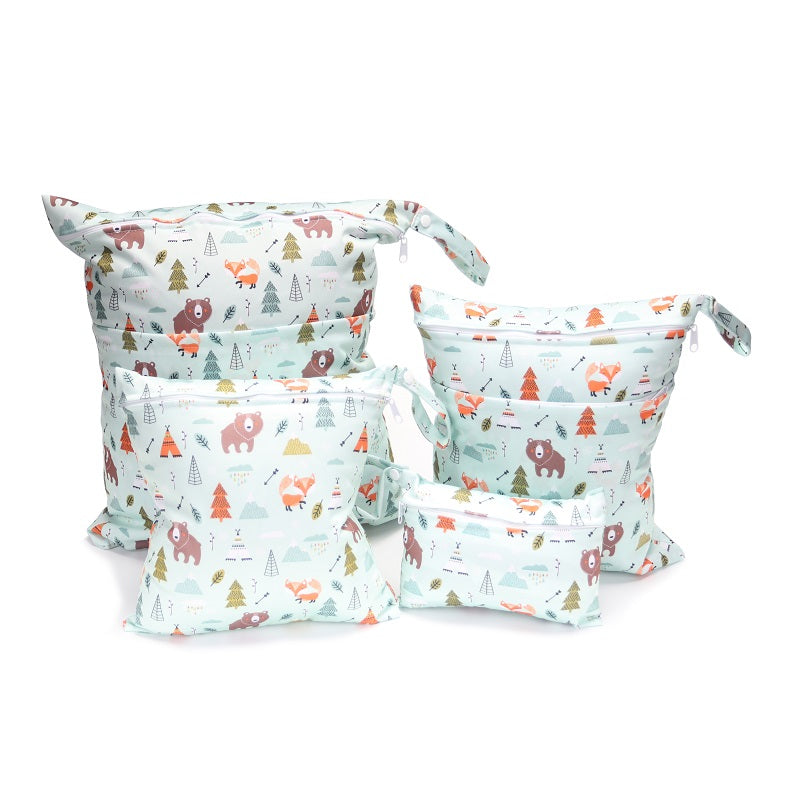 Cartoon Windel-Aufbewahrungstaschen, 4er-Set | LuxeStyle