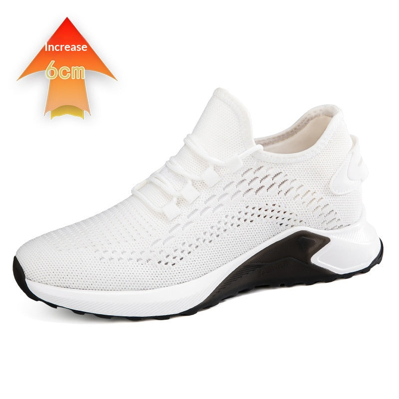 Herren Mesh Sportschuhe mit integrierter Erhöhung