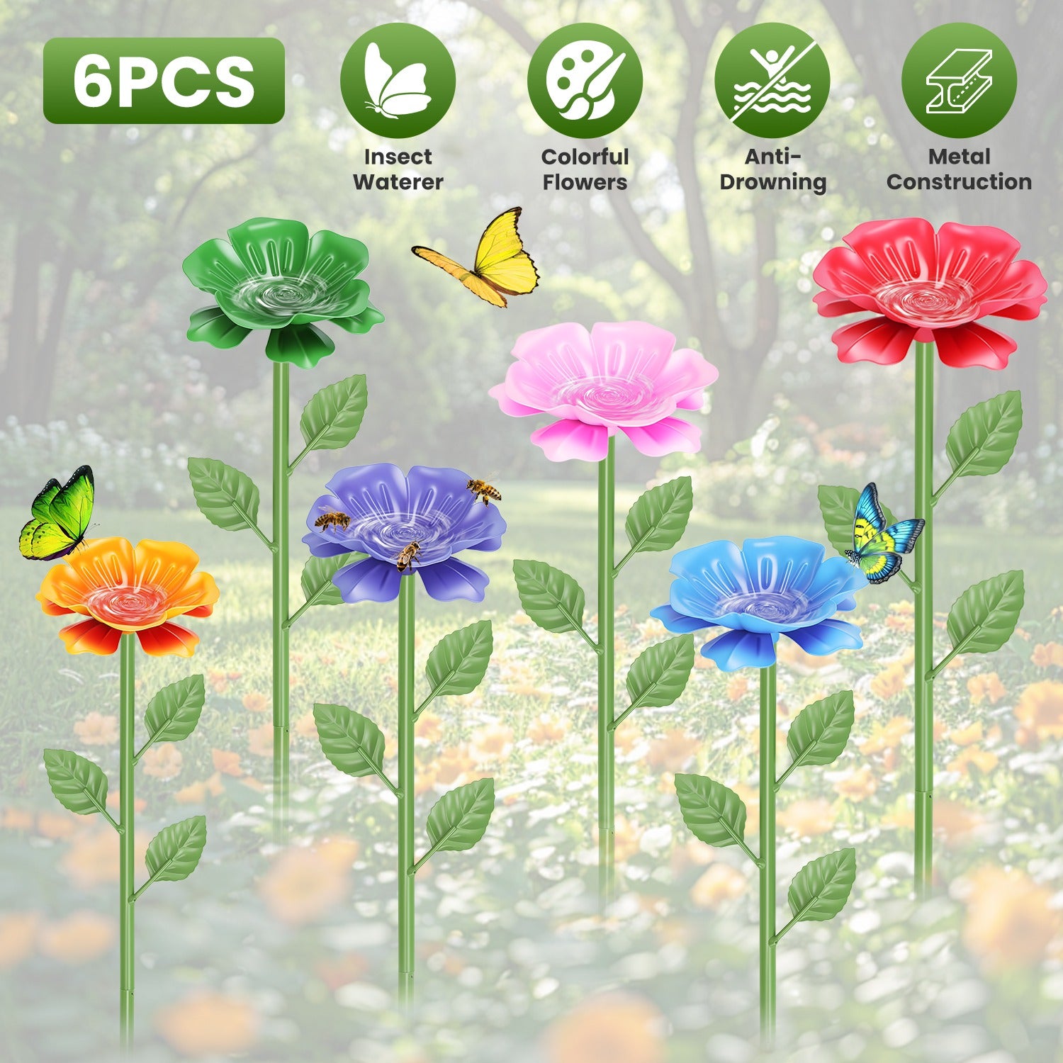 Pollinator-Wasserstake