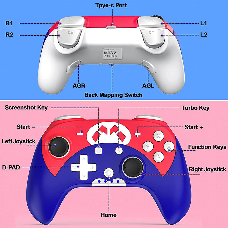 Gamepad SwitchPRO Bluetooth Gamepad
