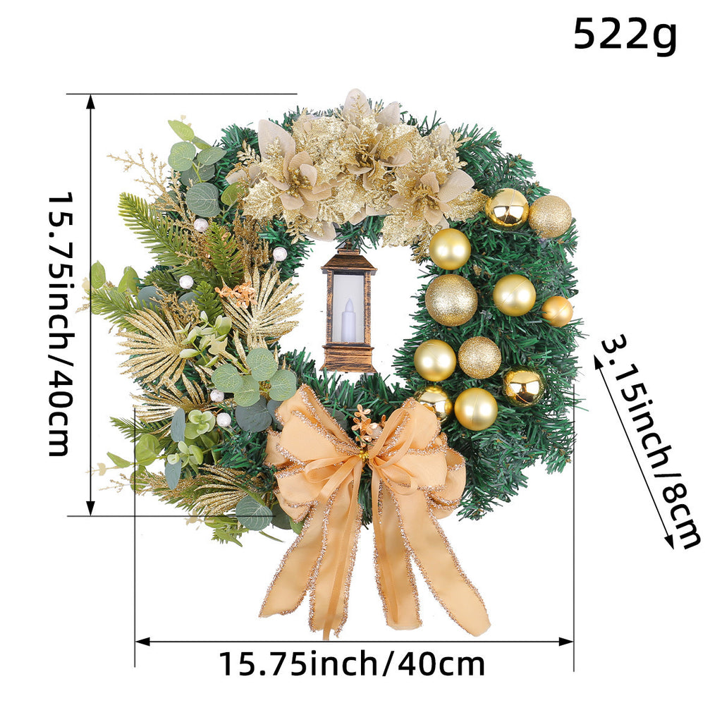 Weihnachtslichtkranz für Tür und Fenster – Bild 12 | LuxeStyle