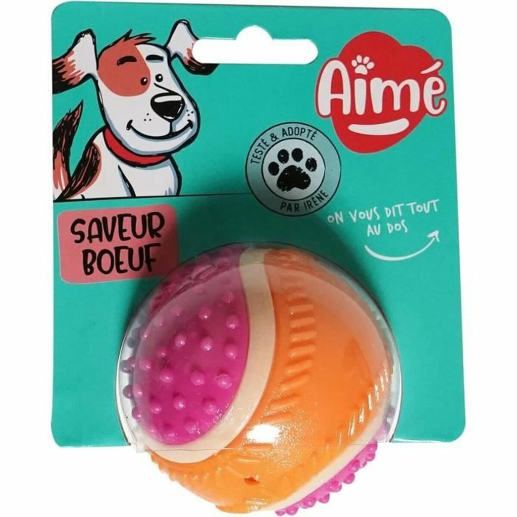 Hundespielzeug «Aimé» Plüsch Rosa