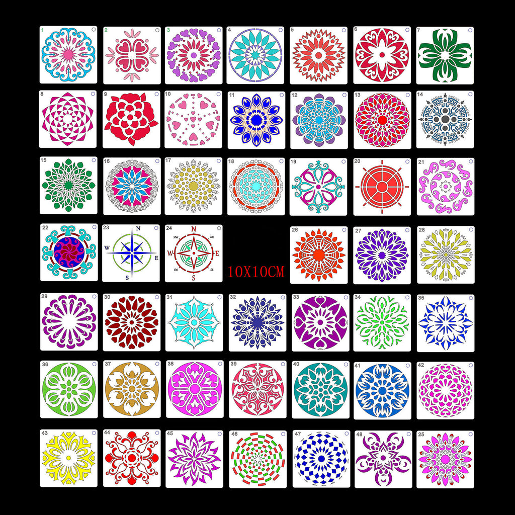Mandala-Vorlagen für DIY-Kunst