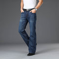 Herren High-Waist Loose-Fit Flared Jeans