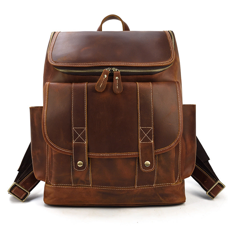 Rucksack aus Rindleder