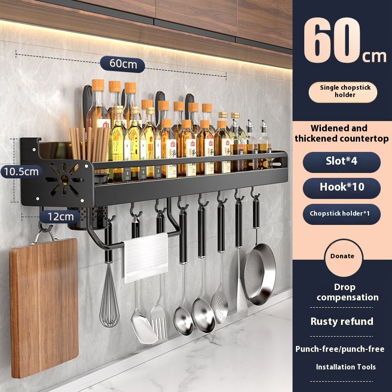 Multifunktionales Küchen-Hängeregal – Bild 7 | LuxeStyle