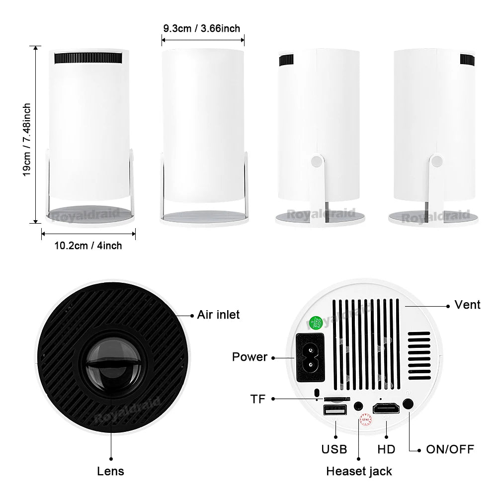 4K-Wireless-Controller mit Android 11 & Bluetooth 5.0