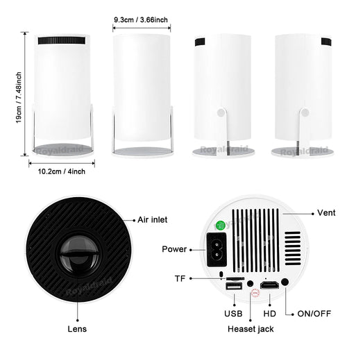 4K-Wireless-Controller mit Android 11 & Bluetooth 5.0