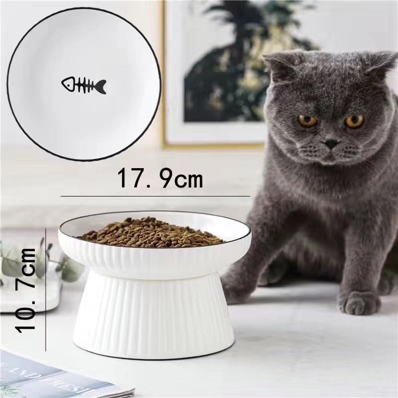 Hoher Keramiknapf für Katzen – Kippsicher – Bild 4 | LuxeStyle