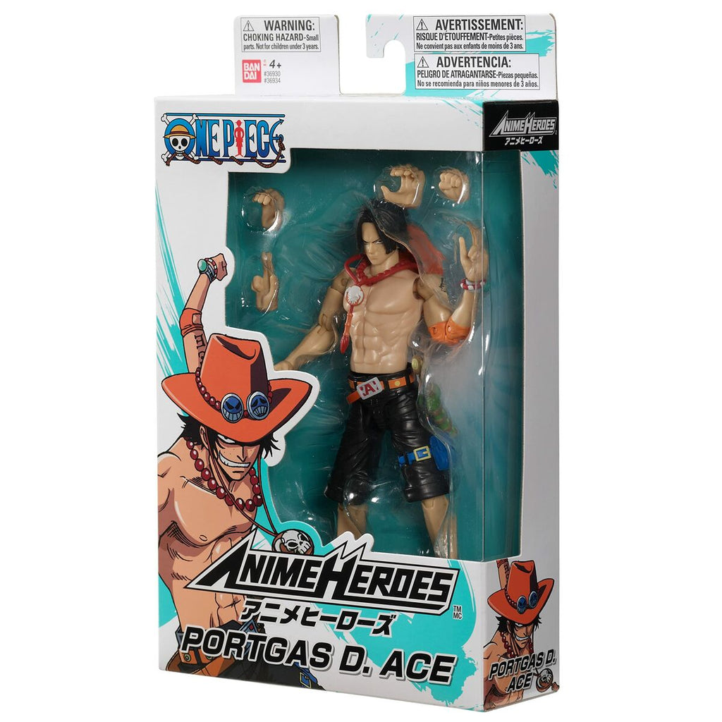 Actionfiguren One Piece Bandai Anime Heroes: Portgas D. Ace 17 cm