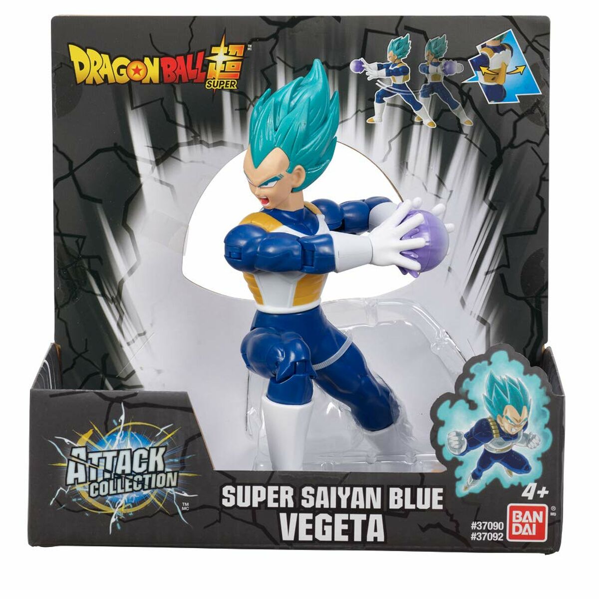 Action-Figur Bandai DRAGON BALL SS BLUE VEGETA