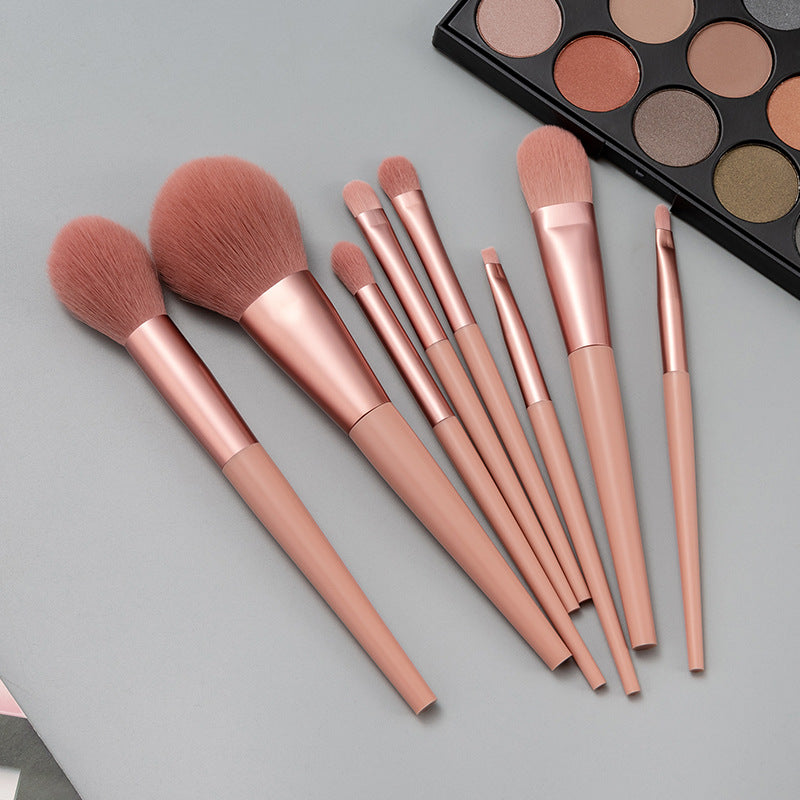 Make-up Pinsel-Set, 8 Stück, Kunststoffgriff | LuxeStyle