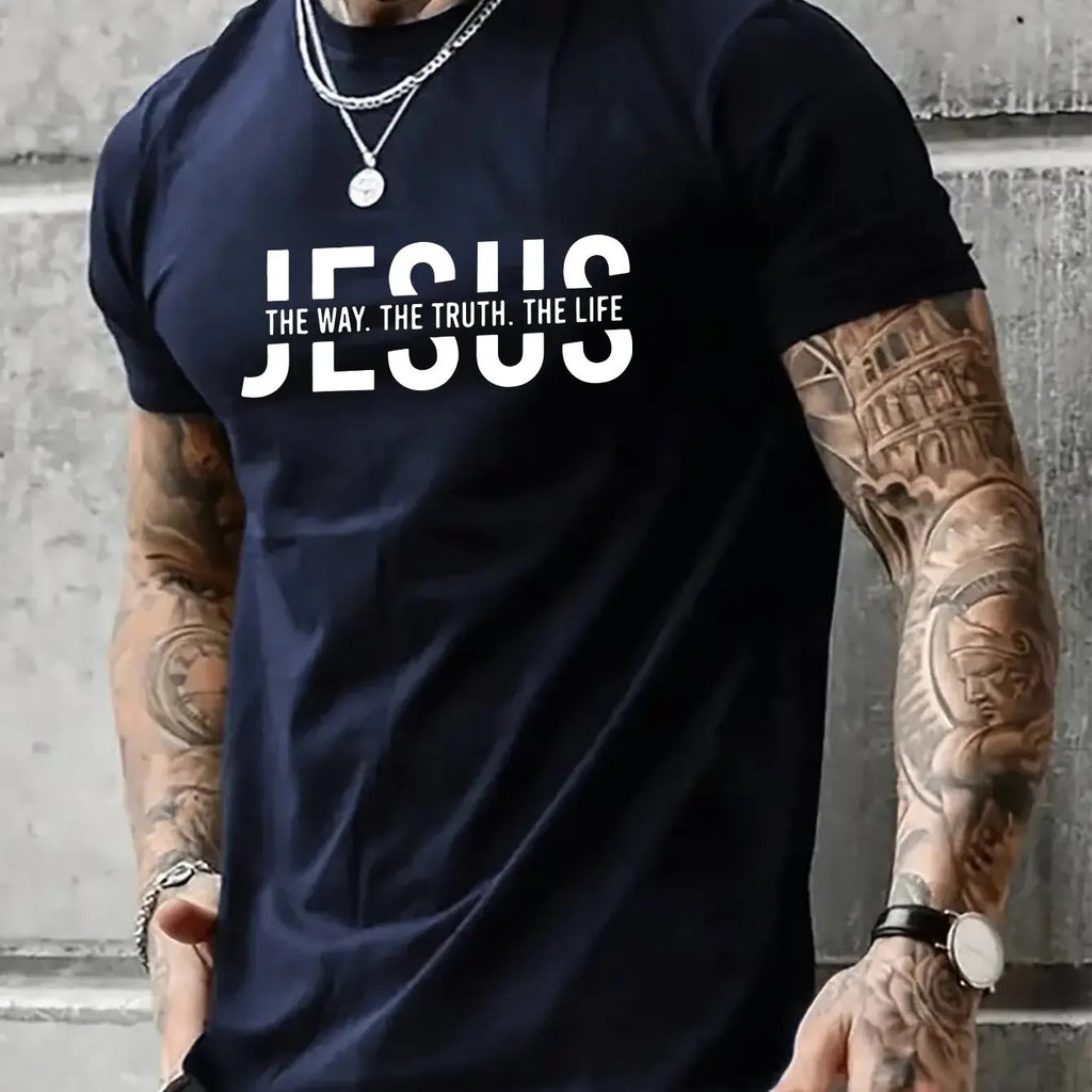 Cäsualer Kurzarm Pullover für Herren