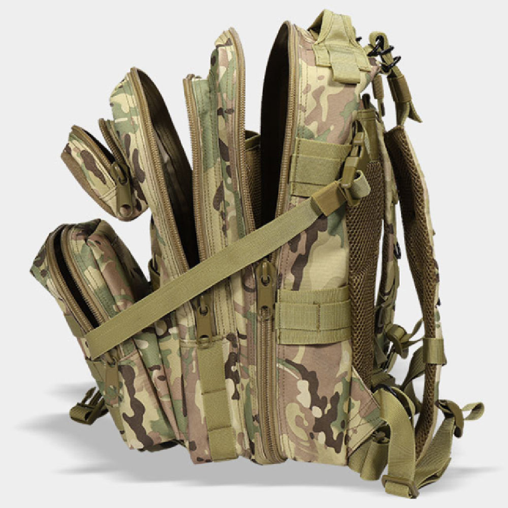 Taktischer Rucksack mit Tarnmuster
