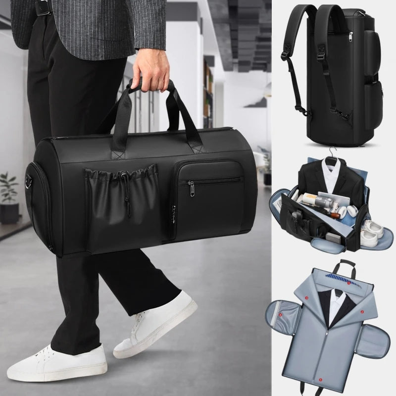 Reise-Anzugtasche mit Schuhfach – Bild 7 | LuxeStyle