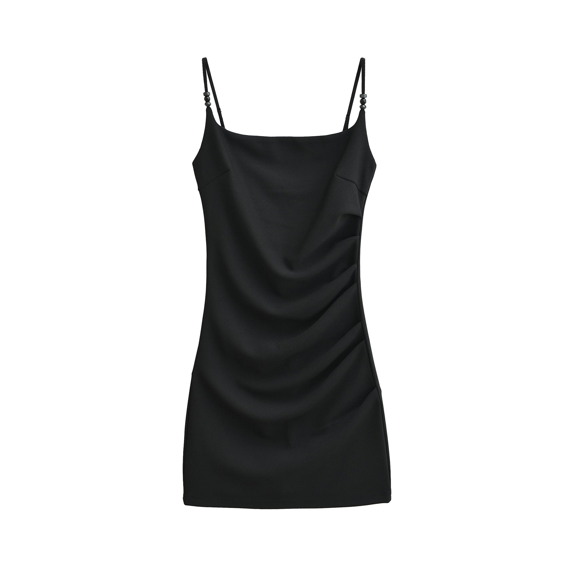 Sommerliches Schlitz-Slipdress im French-Stil