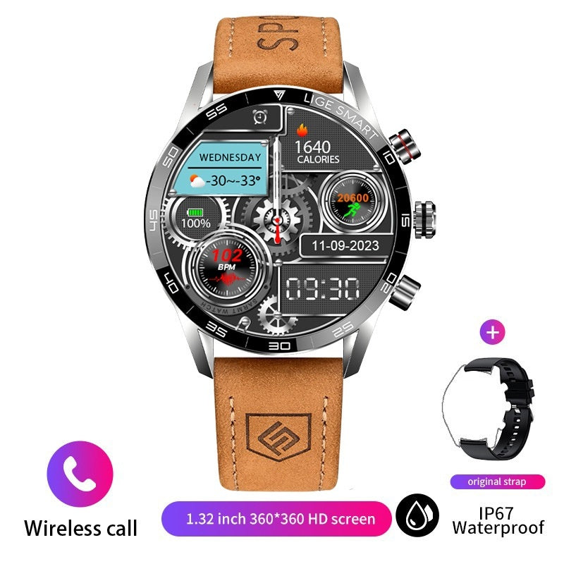 Smartwatch mit Blutdruck- und Herzfrequenzmessung