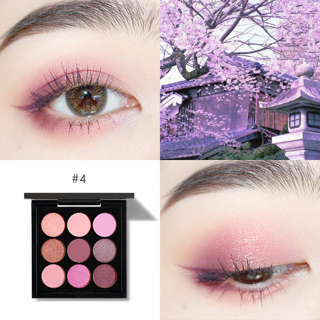 Lidschatten-Palette mit neun Farben – Bild 4 | LuxeStyle