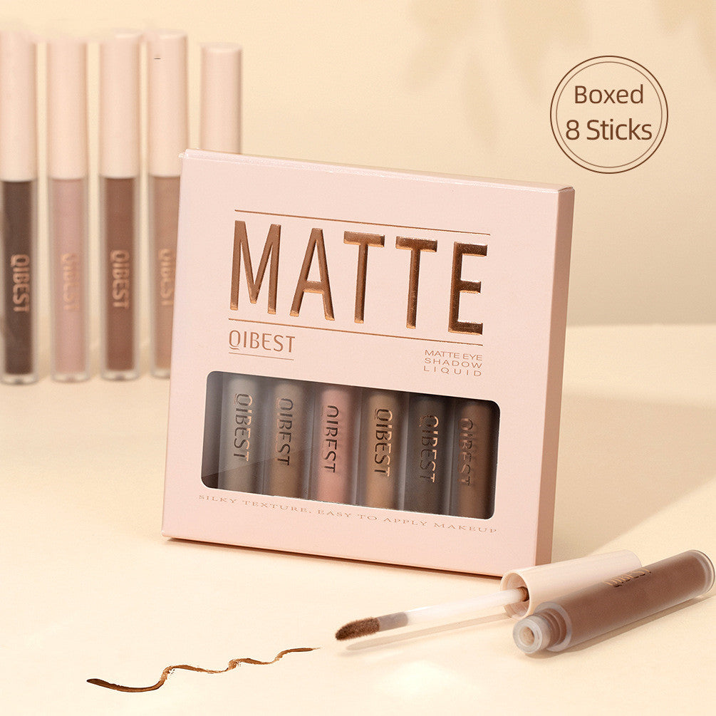 Flüssiger Matteraugen­schatten – 8 Stück – Bild 3 | LuxeStyle
